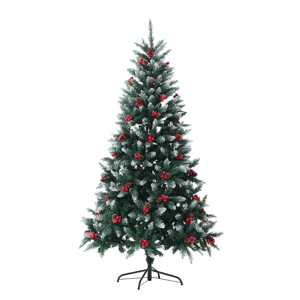 1.8M Classic Artificial Christmas Tree with Stand for Indoor Decor