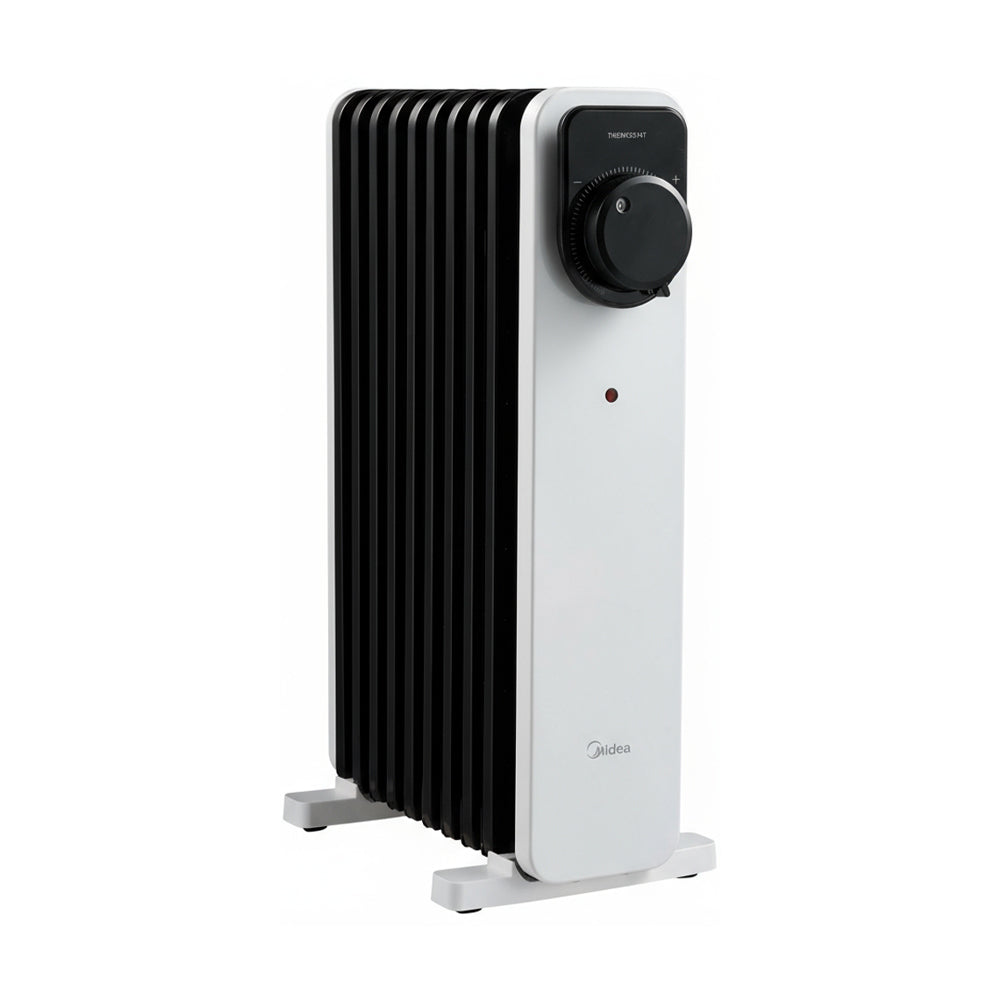 New Midea 2000W 9 Fin Oil Filled Radiator Electric Heater