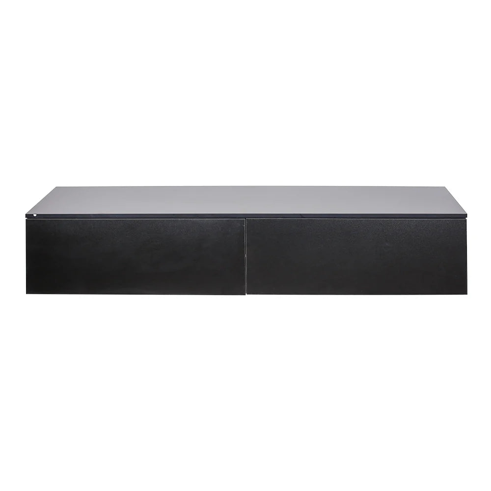 New Wall Mounted Floating TV Stand Black