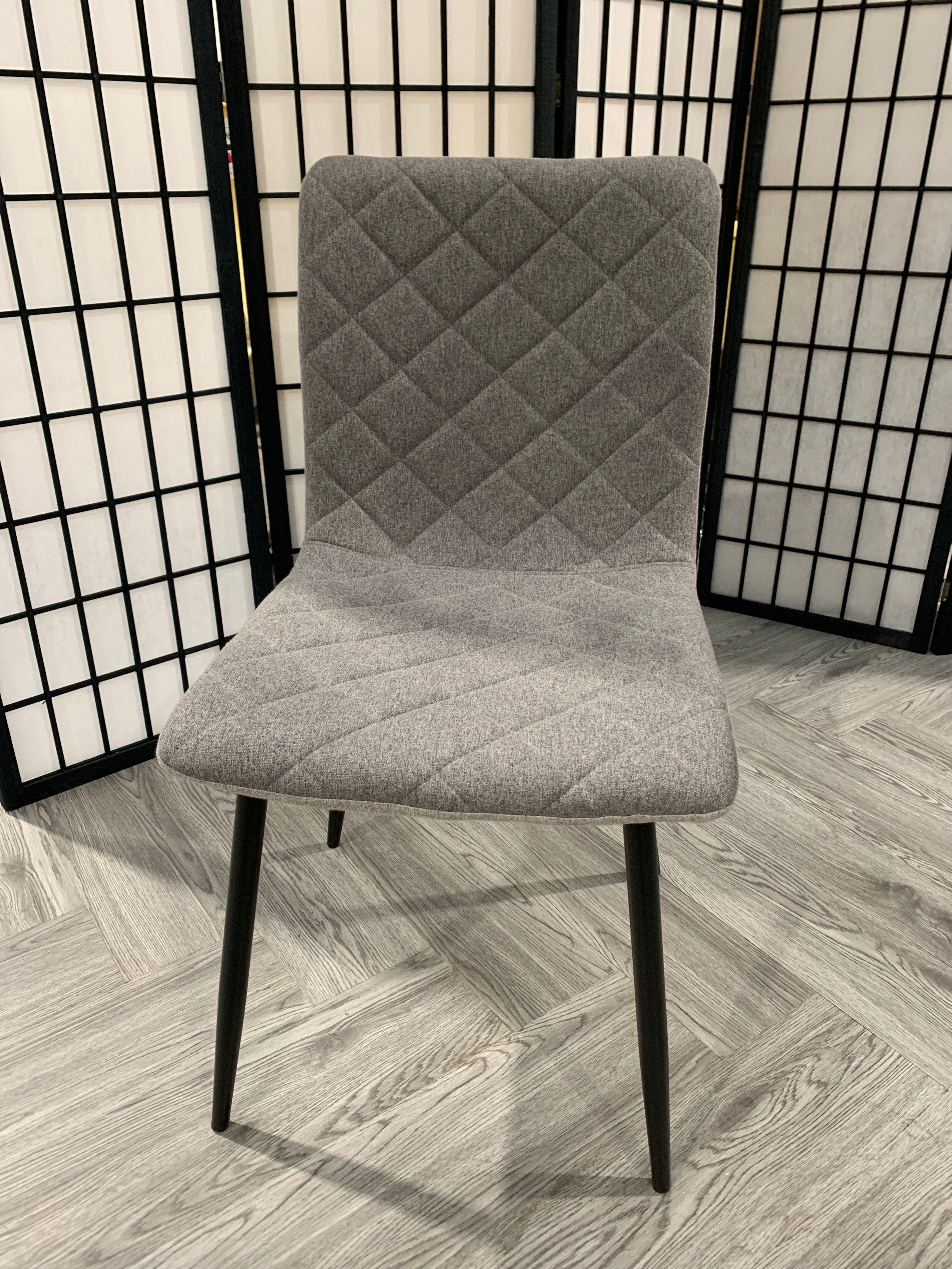 Grey Modern Urban Style Armless Dining Chair 1PC