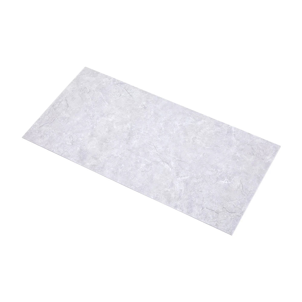 New 10Pcs Waterproof Self Adhesive Marble Wall Stickers Light Grey