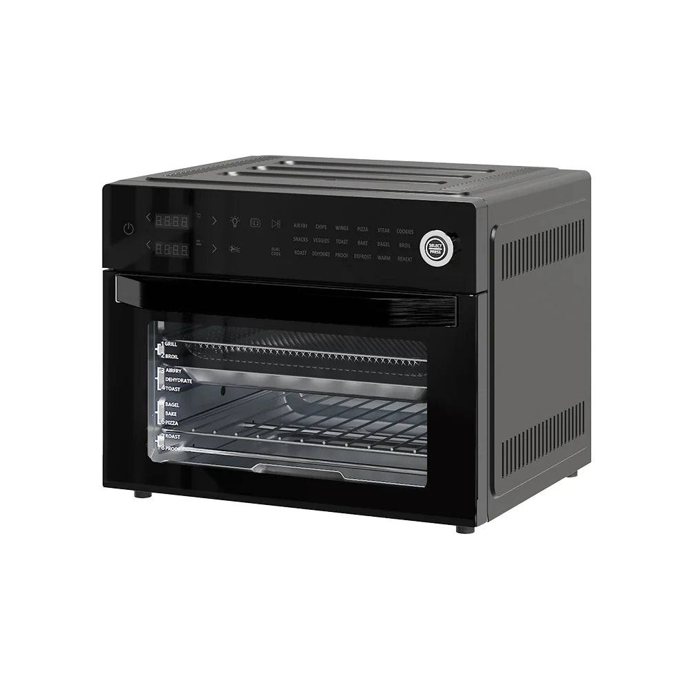New 30L 1800W Multifunction Air Fryer Toaster Oven Black