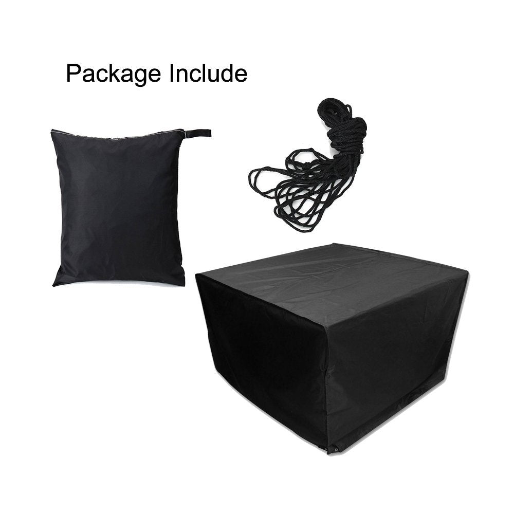 Outdoor Garden Table Cover Black