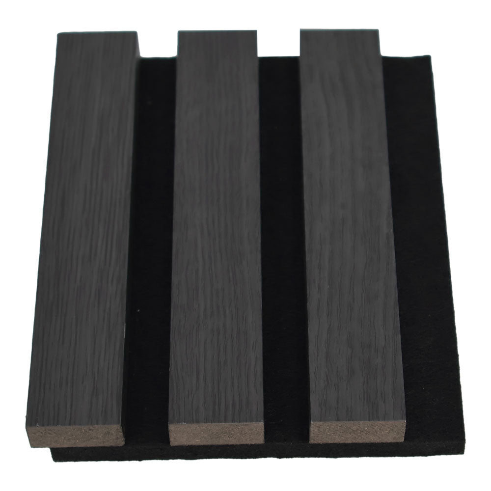 Black Oak Acoustic Wall Panels 15cm x 12.5cm