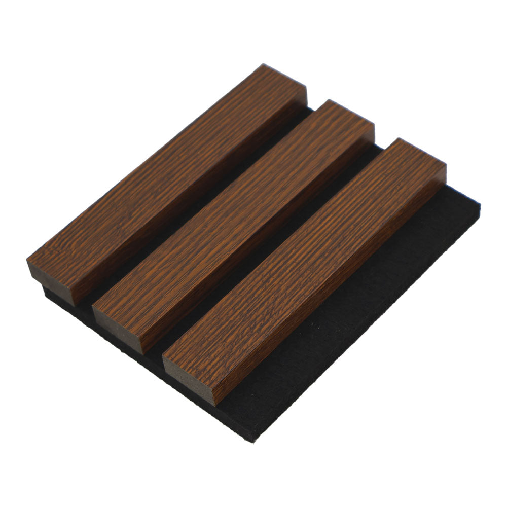 Walnut Acoustic Wall Panels 15cm x 12.5cm