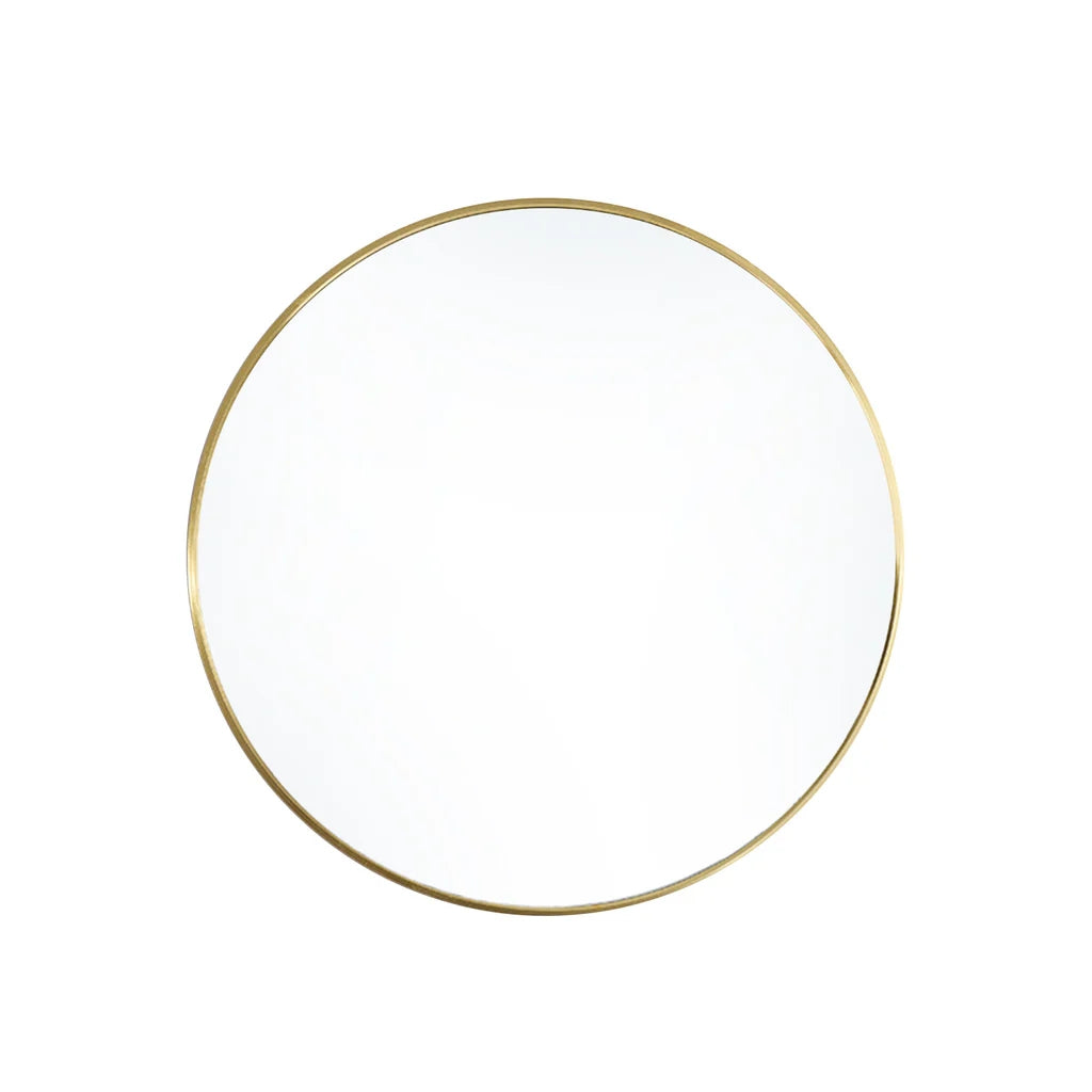 Nordic Round Bathroom Framed Mirror Wall Hanging