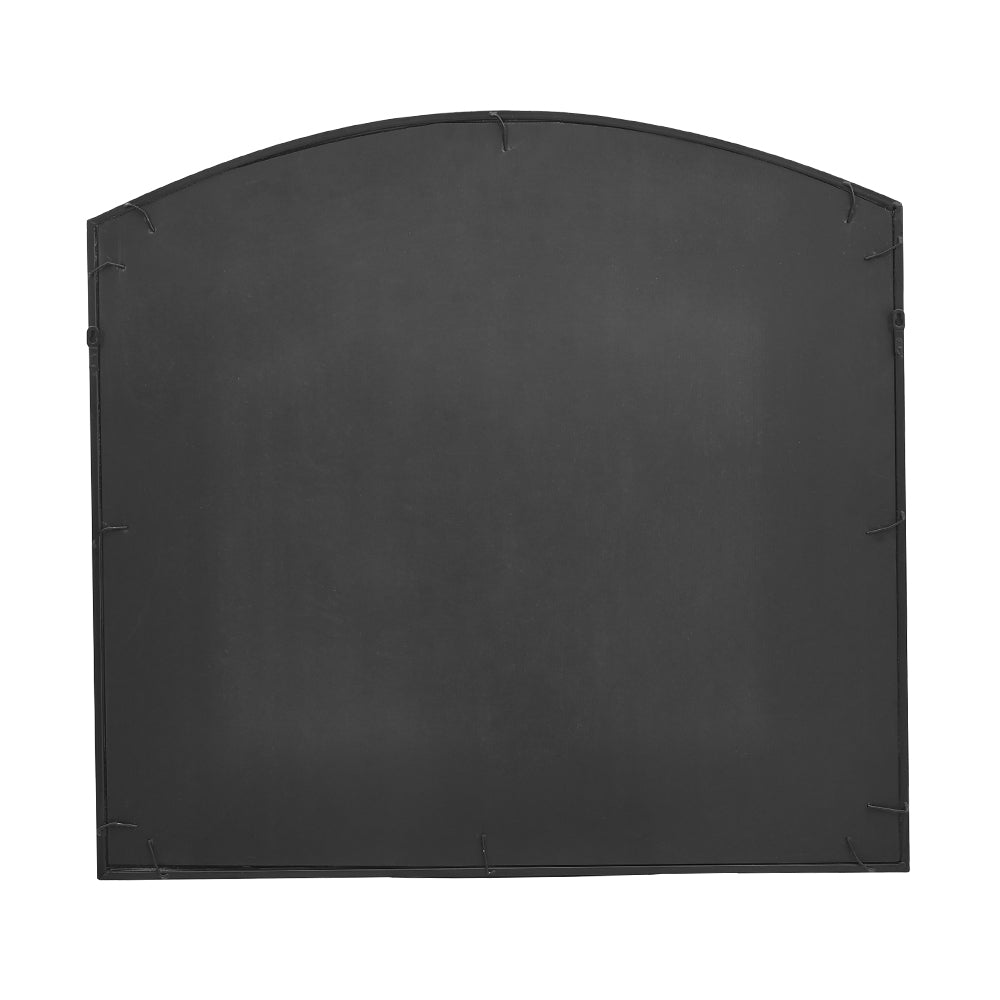 Black Industrial Arch Wall Mirror