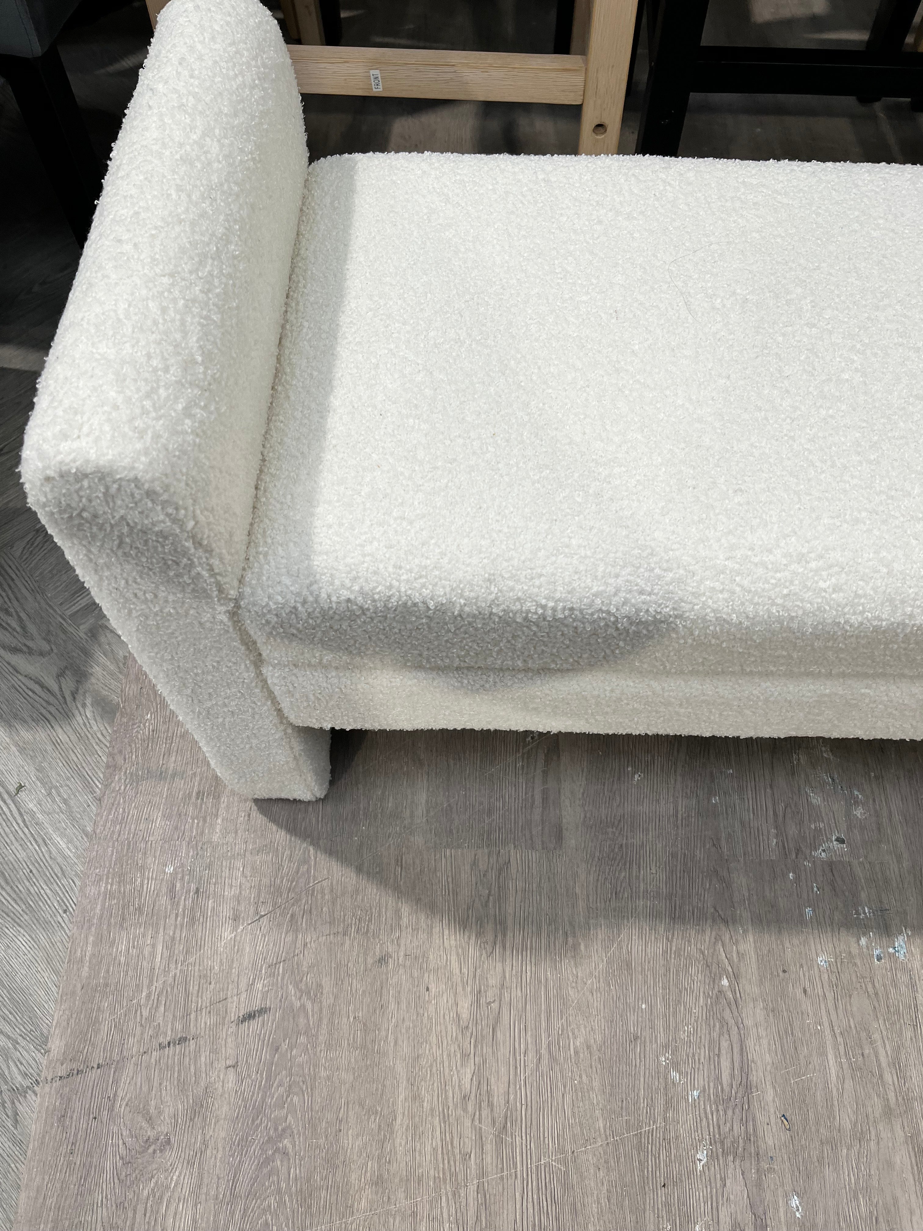 Teddy Upholstered H-Shaped Bench