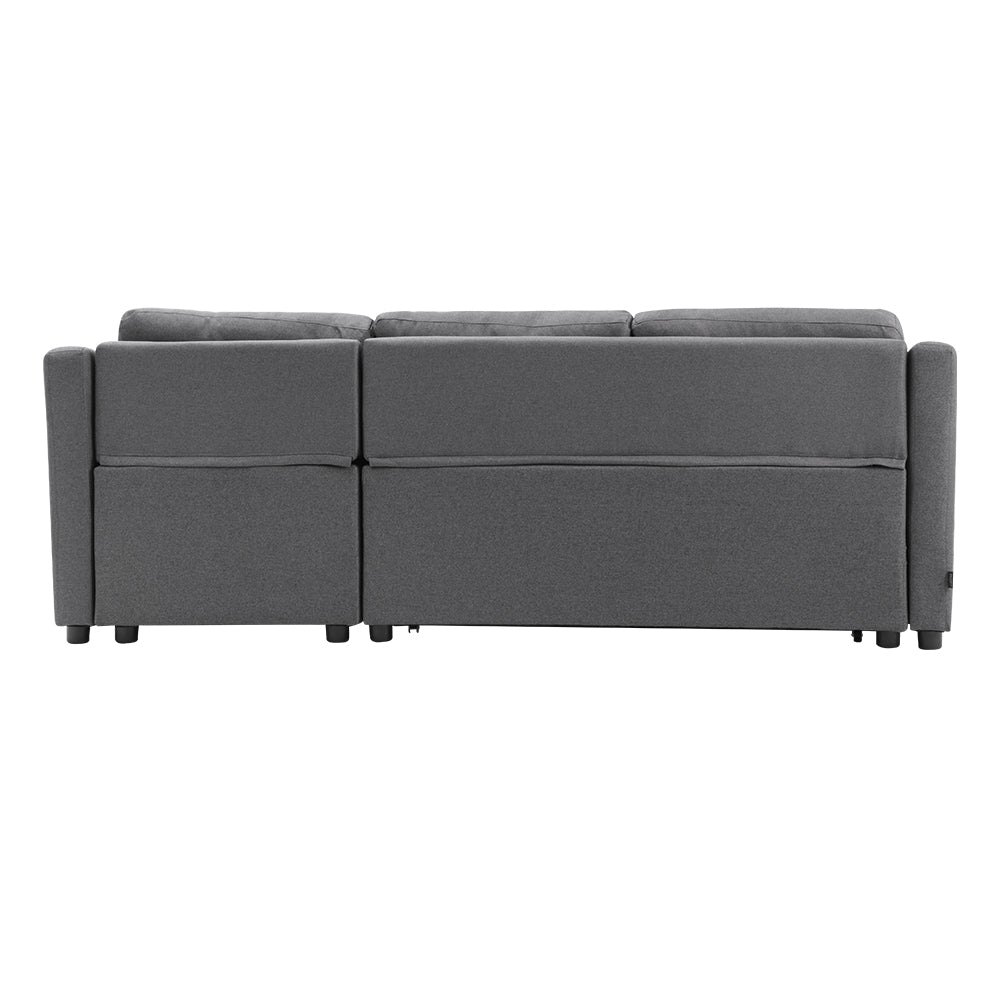 NEW Corner Sofa Bed 3 Seater L-Shaped Sofa with Storage