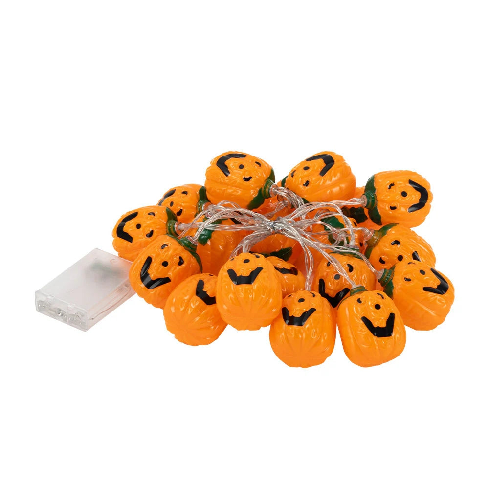 Halloween Pumpkin Battery Powered LED String Lights