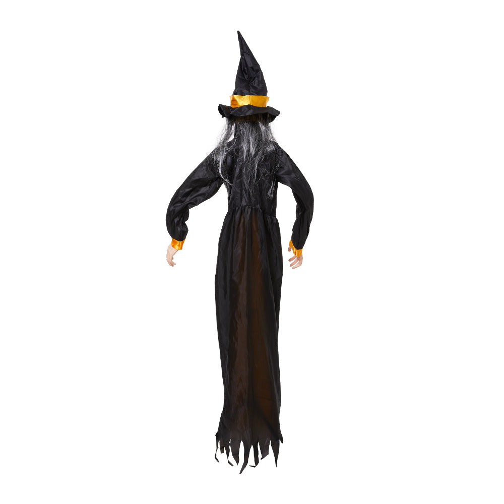 Halloween Sound Control Glowing Hanging Witch