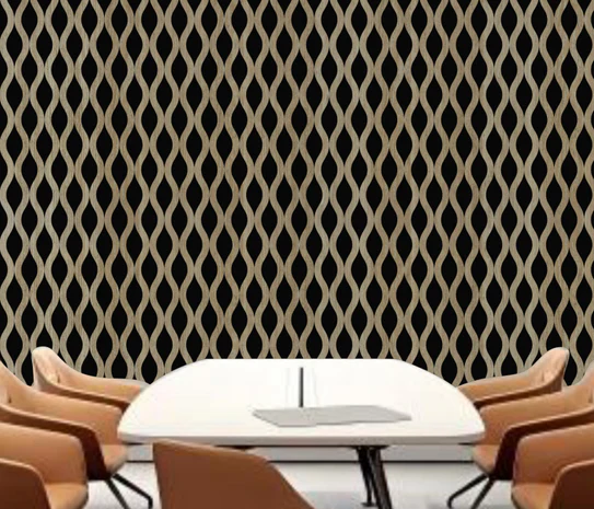 Acoustic Wall Panel 03 - 1 pack(4pcs) Wavy Pattern