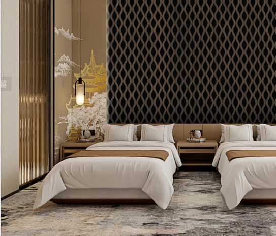 Acoustic Wall Panel 03 - 1 pack(4pcs) Wavy Pattern