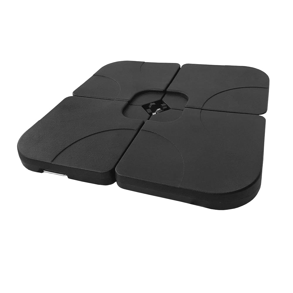 New HDPE Square Water and Sand Filled Freestanding Parasol Base