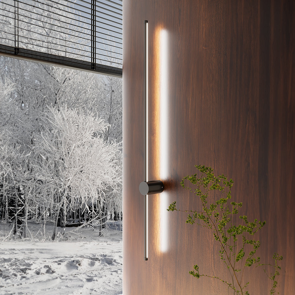 New 360 Degree Rotatable LED Straight Wall Light White Light 6500k