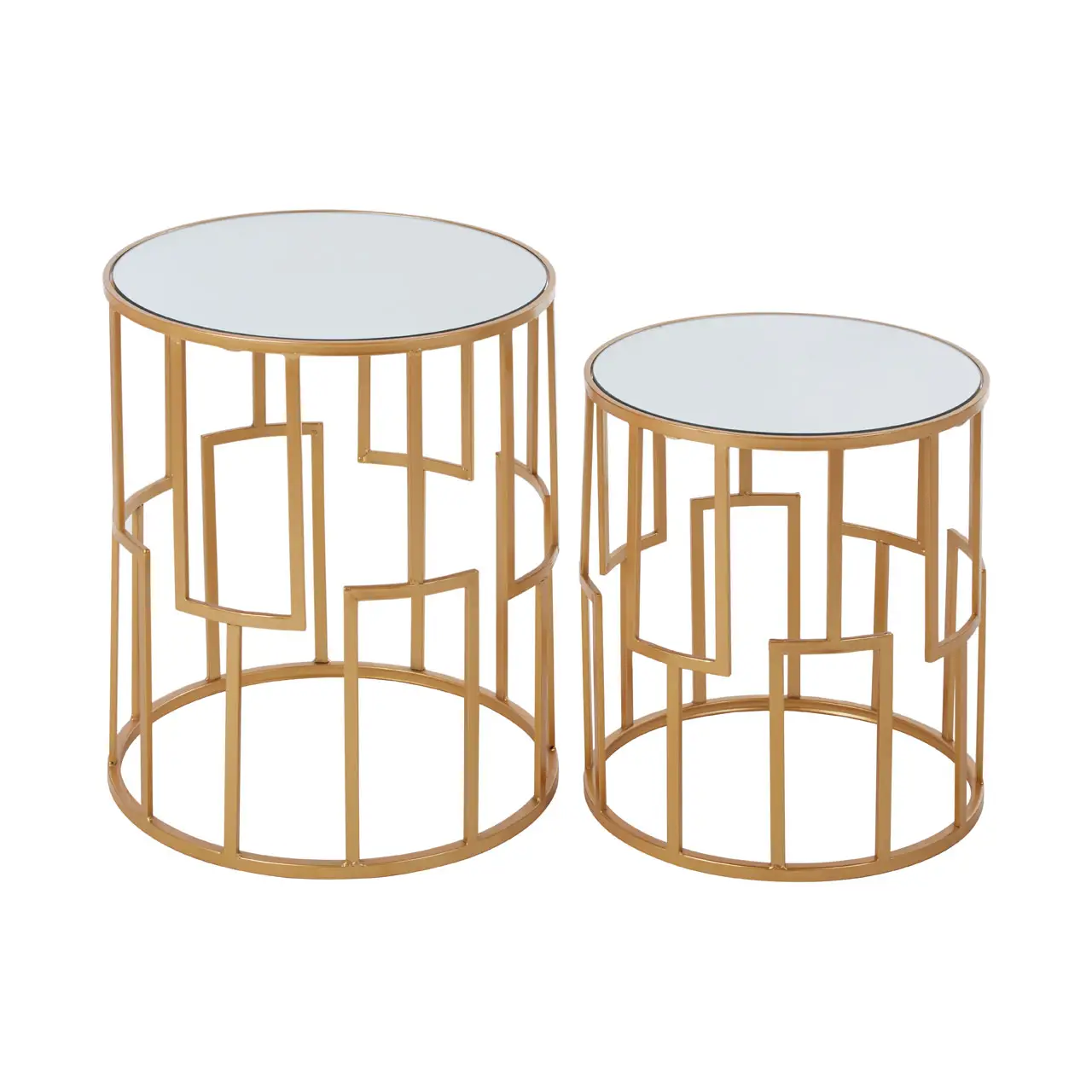 Avantis Set of Two Round Side Tables