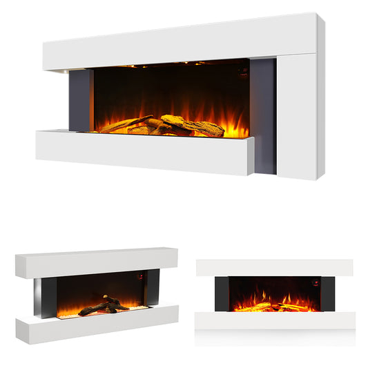 New Freestanding Electric Fireplace Mantel