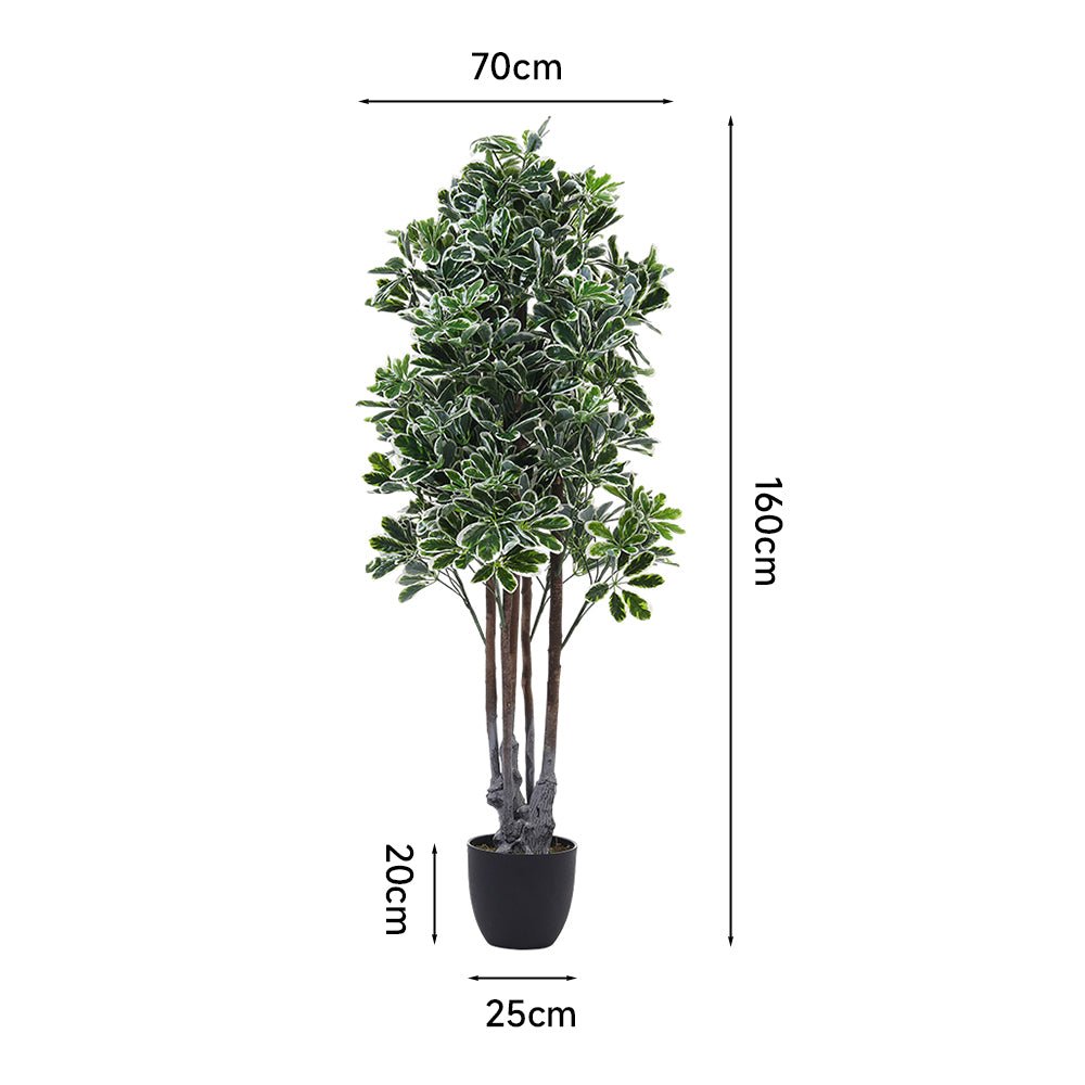 Artificial Schefflera Arboricola Tree in Pot for Decoration