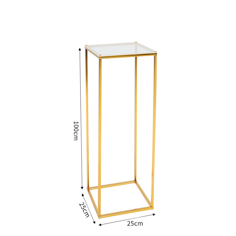 Gold Flower Vase Stand for Home Party Wedding Decorations