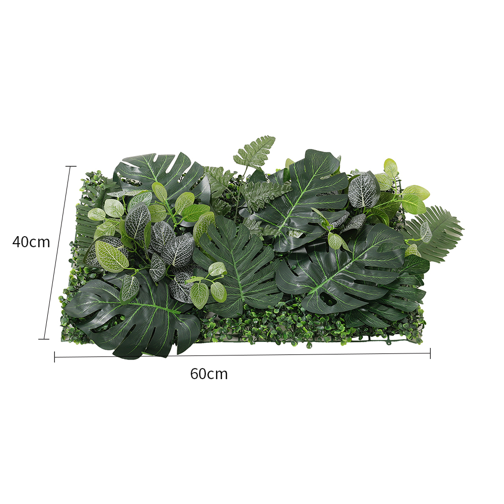 New Artificial Plants Green Wall Panel 1pc