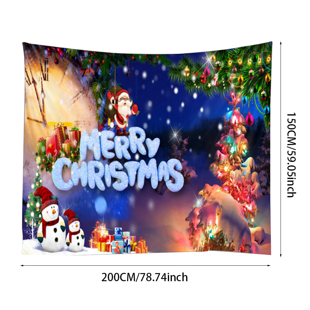 200*150cm Christmas Theme Wall Tapestry