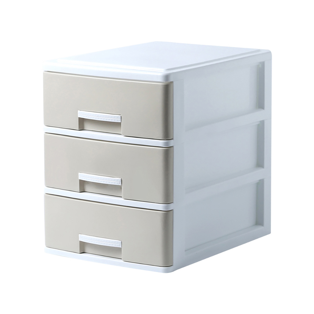 New Plastic Desktop Storage Box with Small Drawers