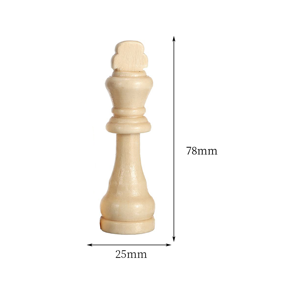 Foldable Wooden Magnetic Chess Set