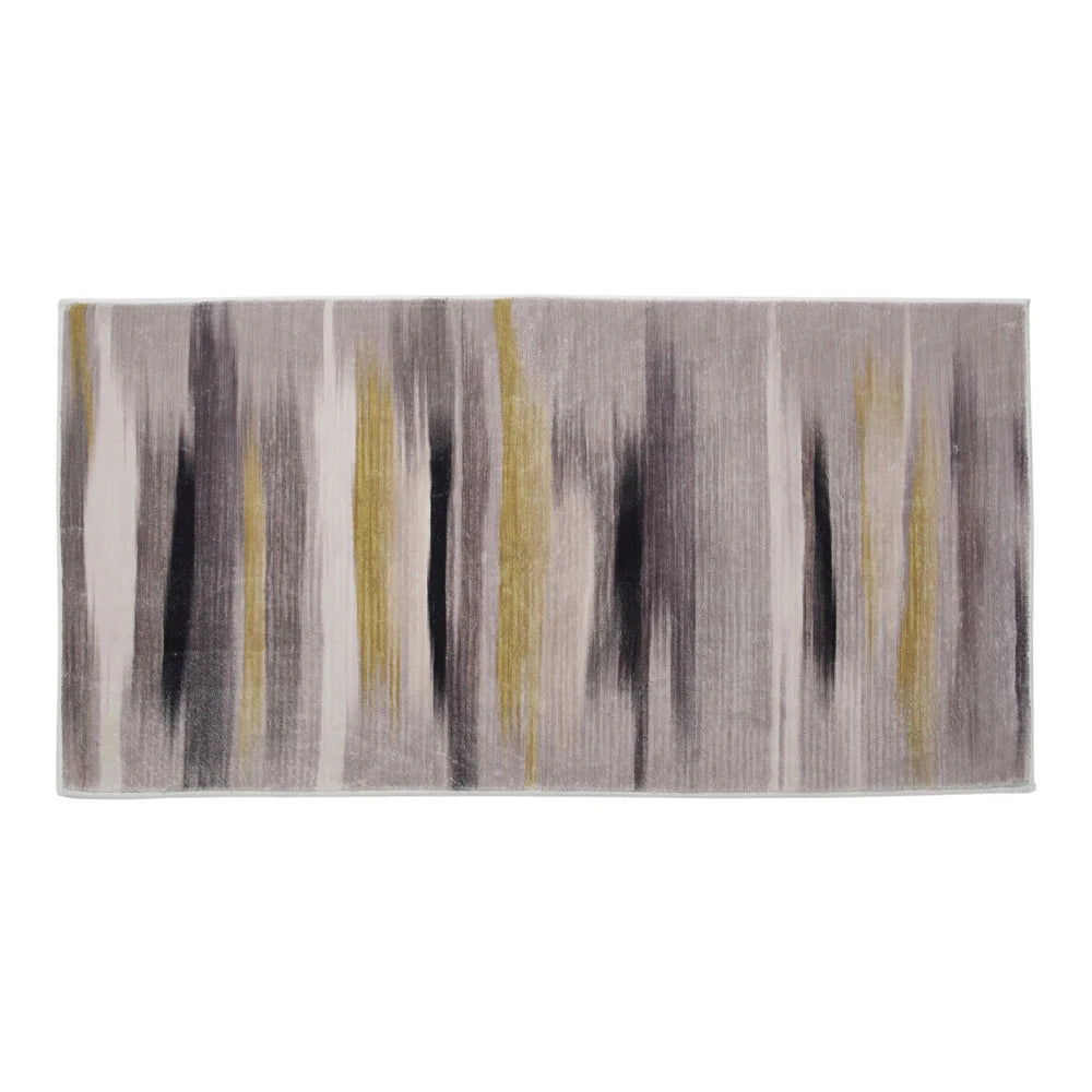 Modern Faux Cashmere Geometric Area Rug 60cm