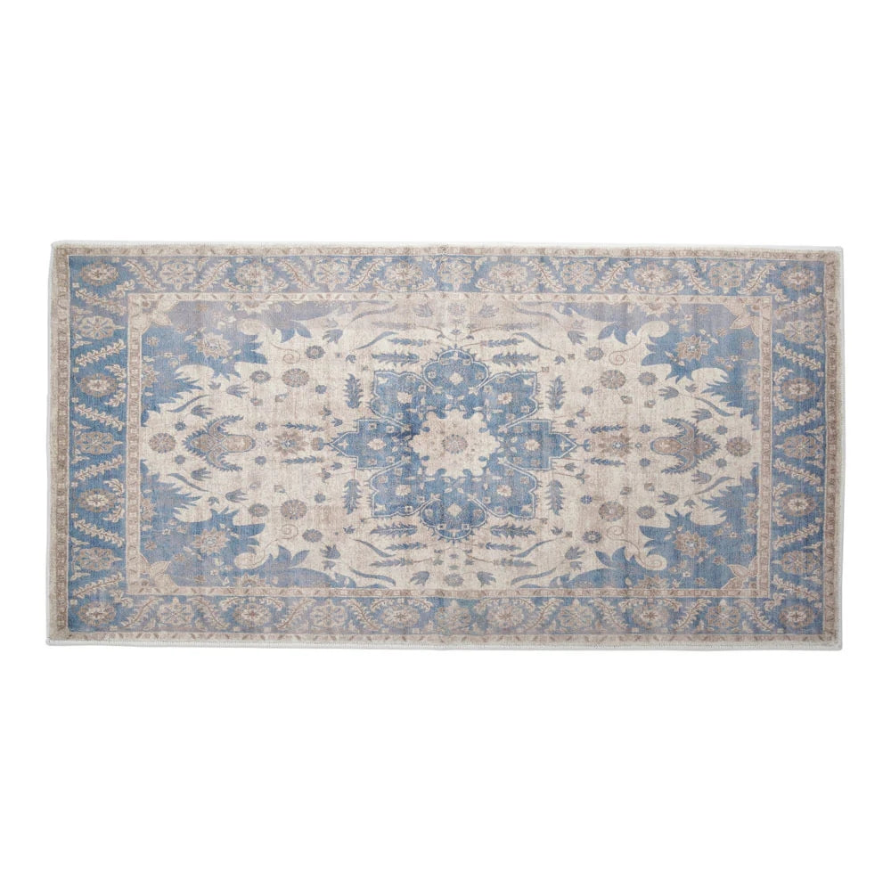 Rectangle Vintage Floral Area Rug