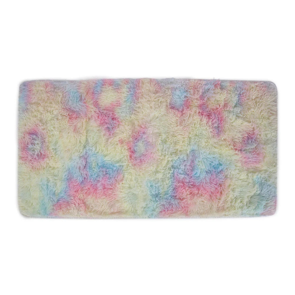 Anti-Skid Soft Fluffy Rainbow Rug