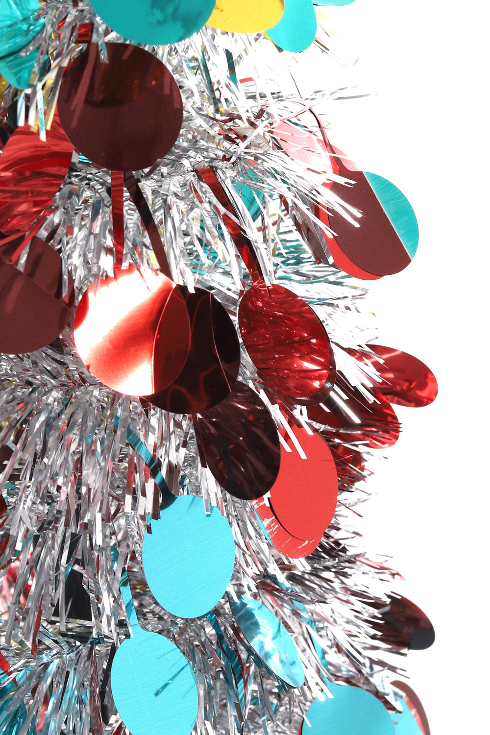 150cm Tinsel Multi Colour Christmas Tree