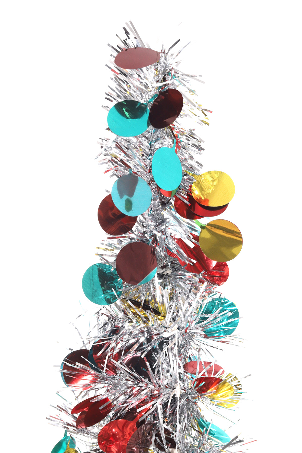 150cm Tinsel Multi Colour Christmas Tree