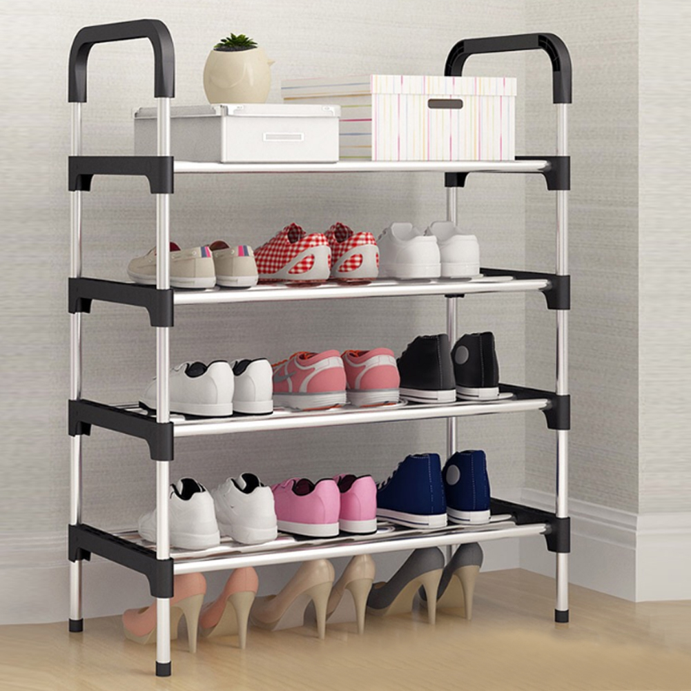 New Multi Tiers Shoe Rack Organiser Stackable Space Saving Shoe Shelf