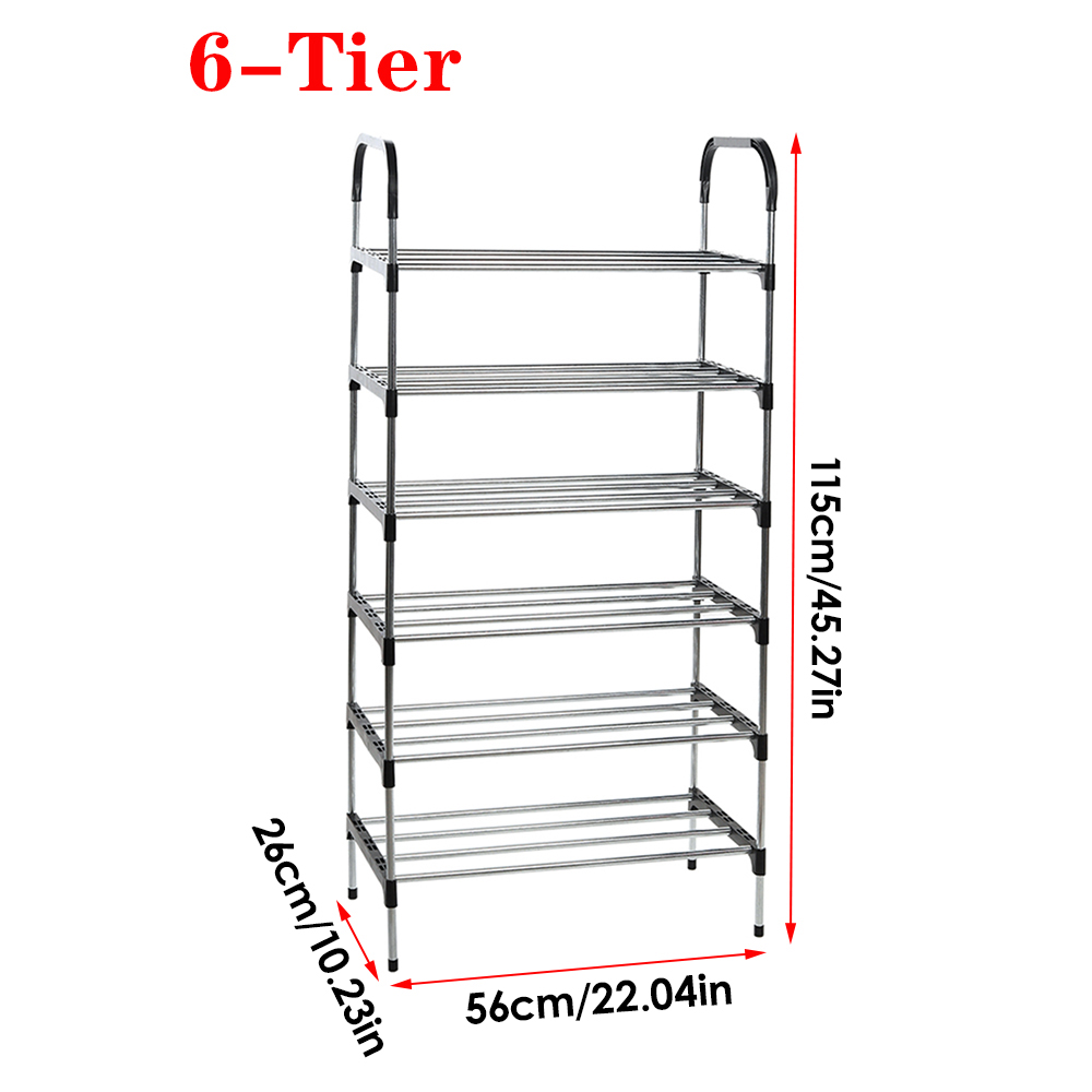 New Multi Tiers Shoe Rack Organiser Stackable Space Saving Shoe Shelf