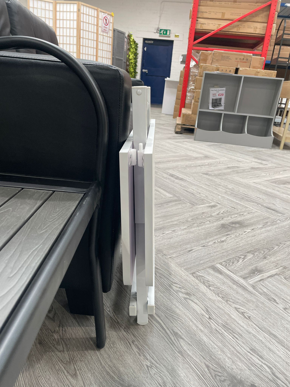 Foldable Square Dining Table White