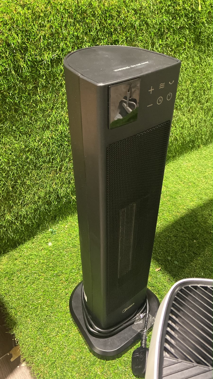 Midea 2000W Electric Heater with Remote Control Black
