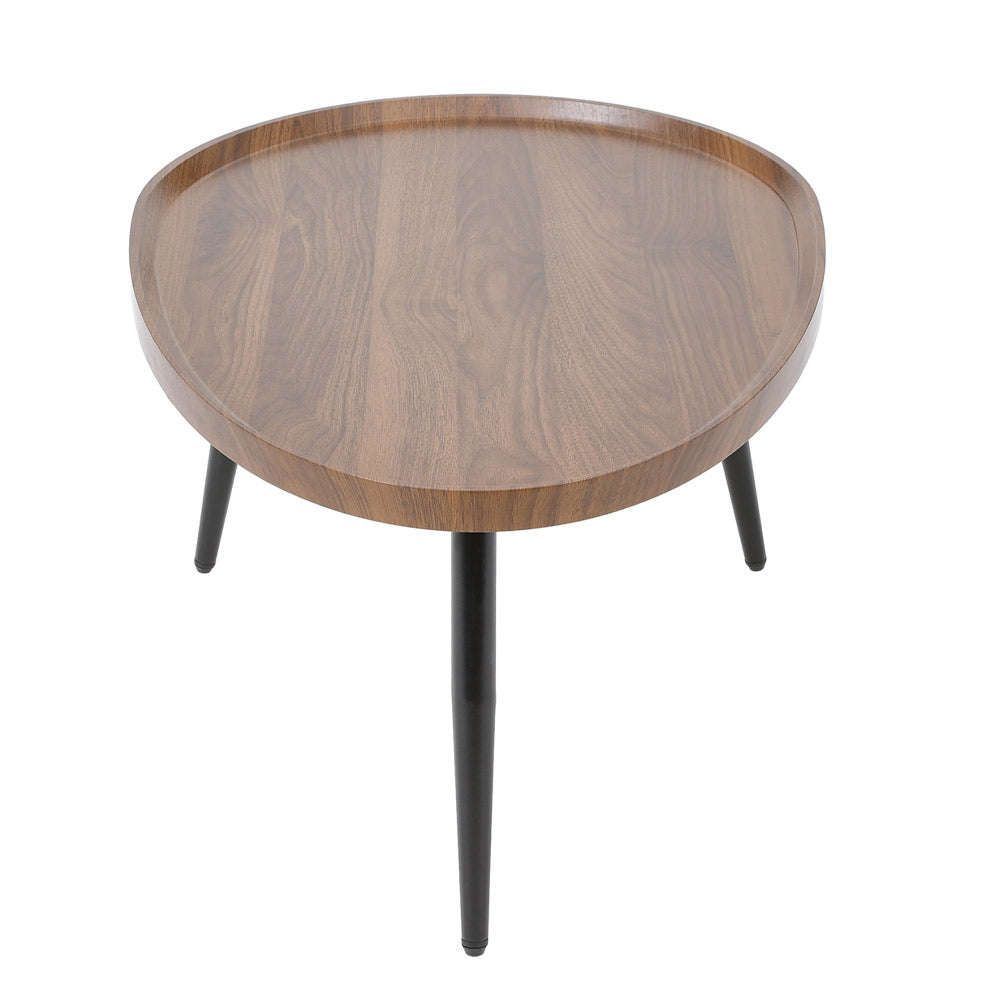 New Brown Wood Grain Nesting Coffee Tables