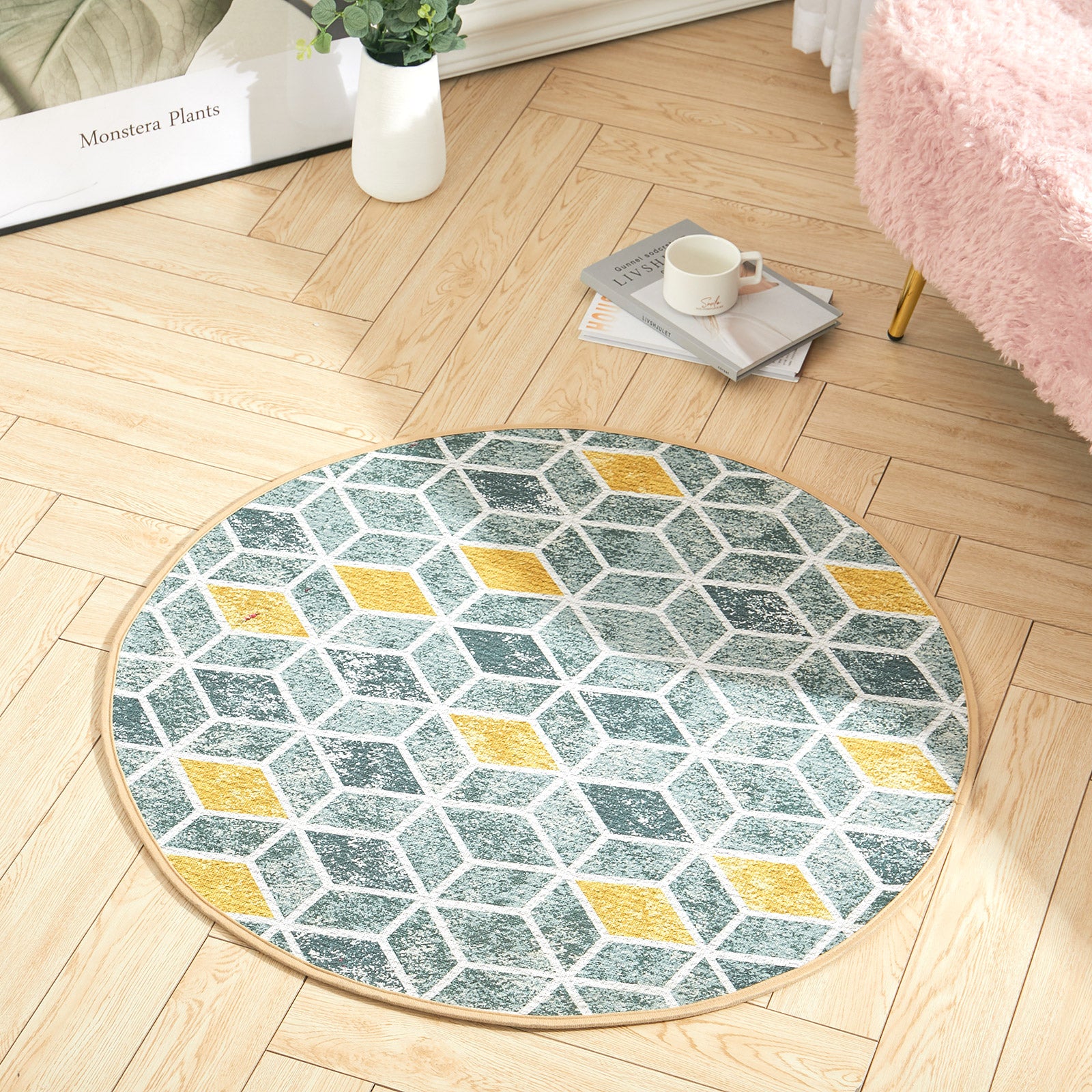 New Round Carpet 120cm Dia