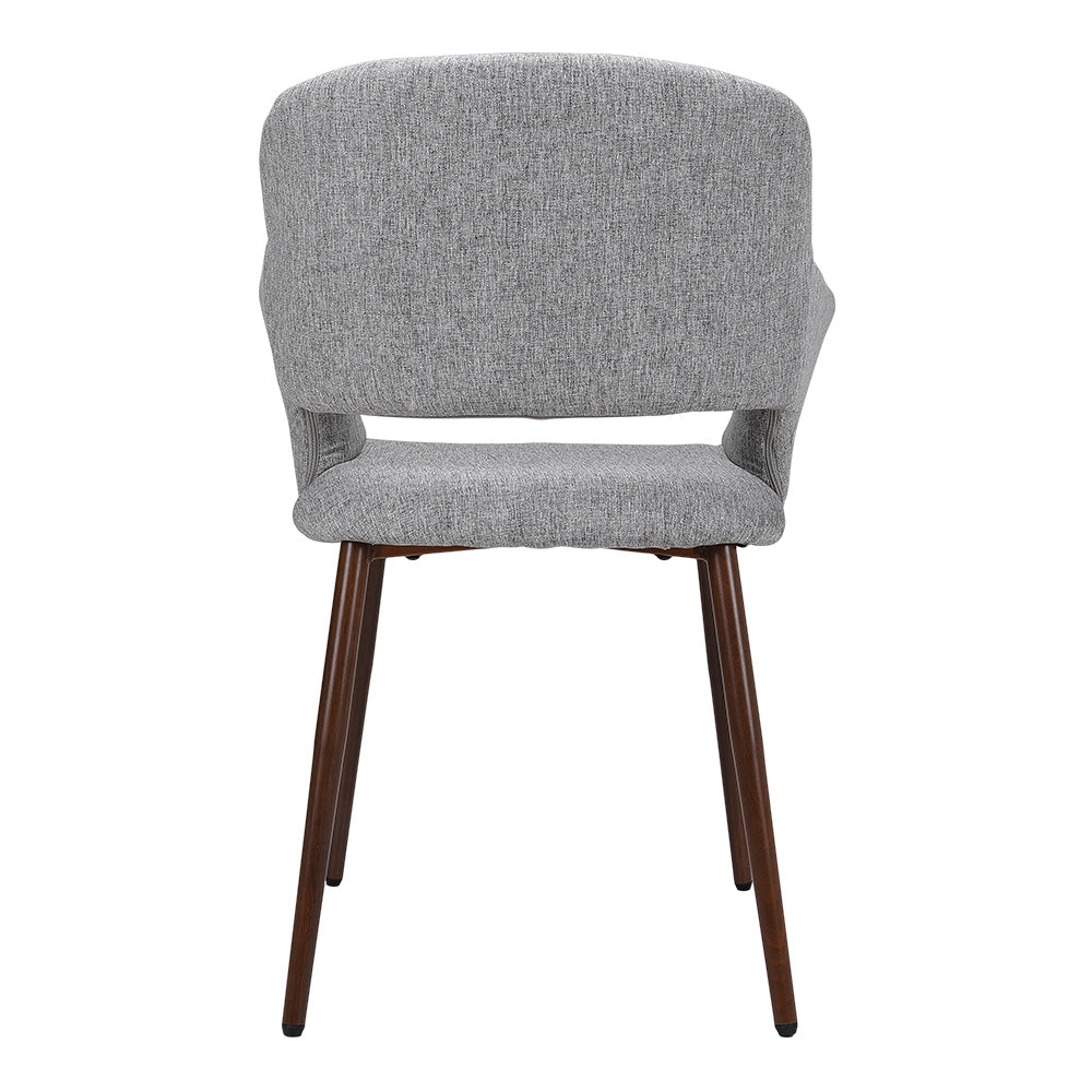 New Linen Dining Chair with Metal Legs 1PC