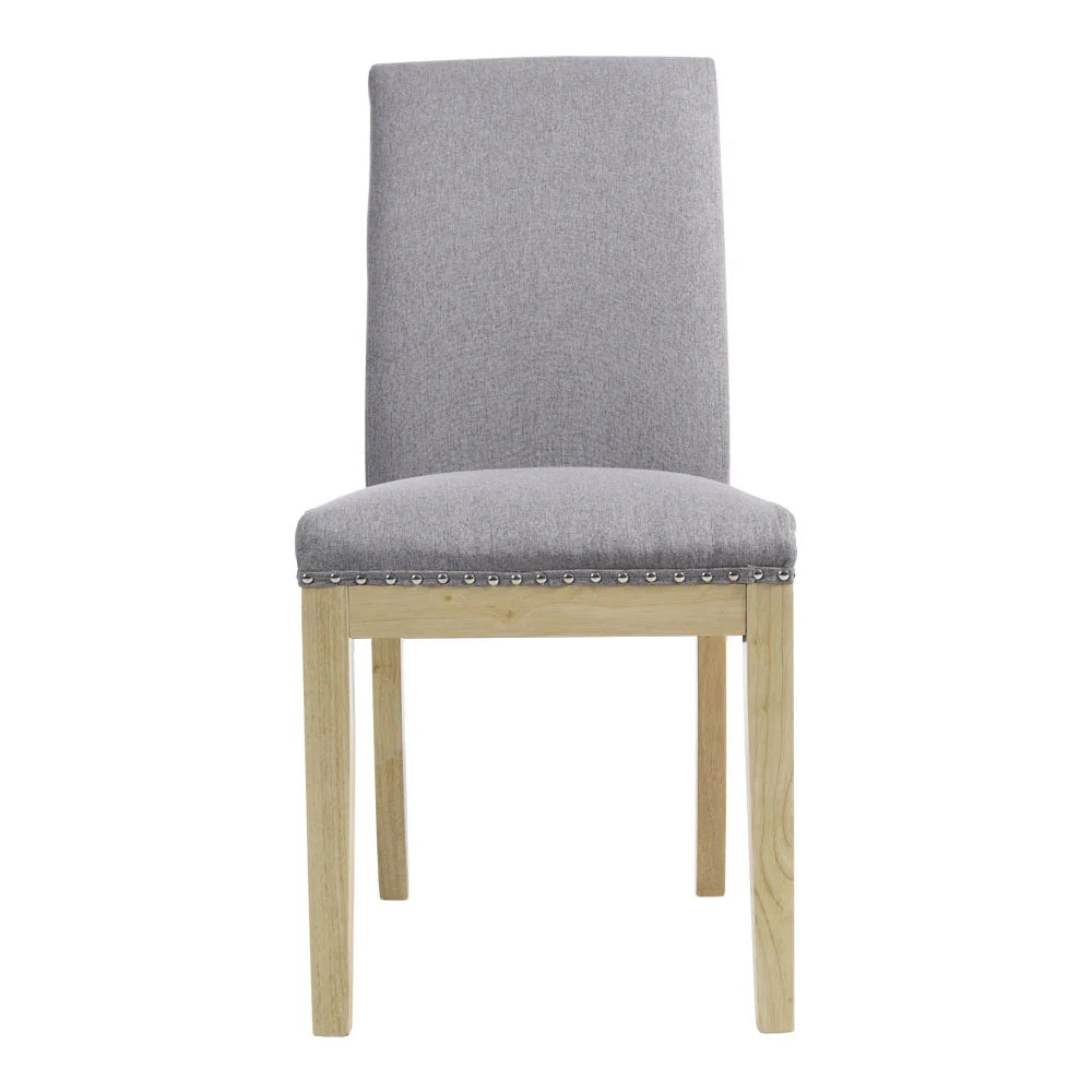 Modern Upholstered Dining Chair with Wooden Legs 1PC