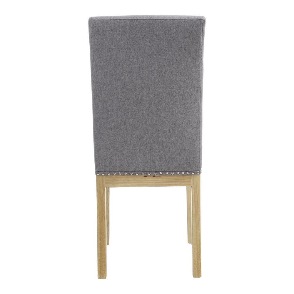 Modern Upholstered Dining Chair with Wooden Legs 1PC