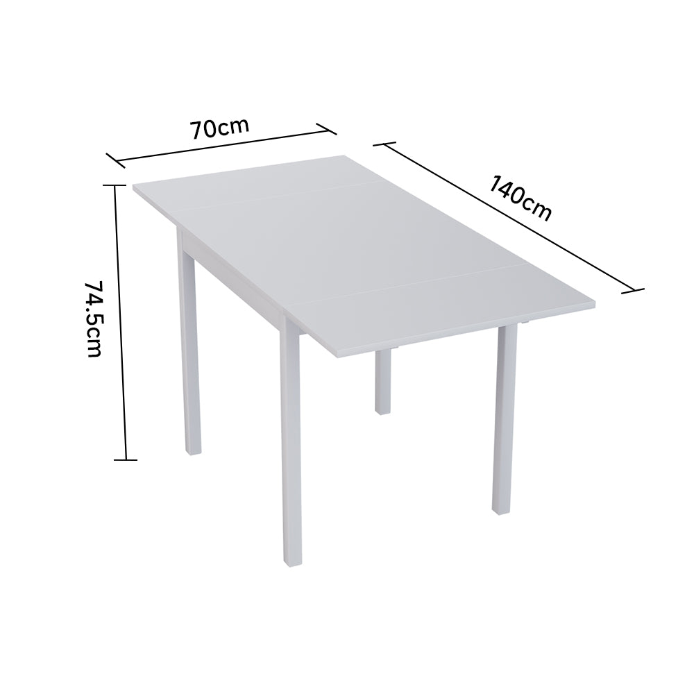 Extendable Rectangular Wooden Dining Table