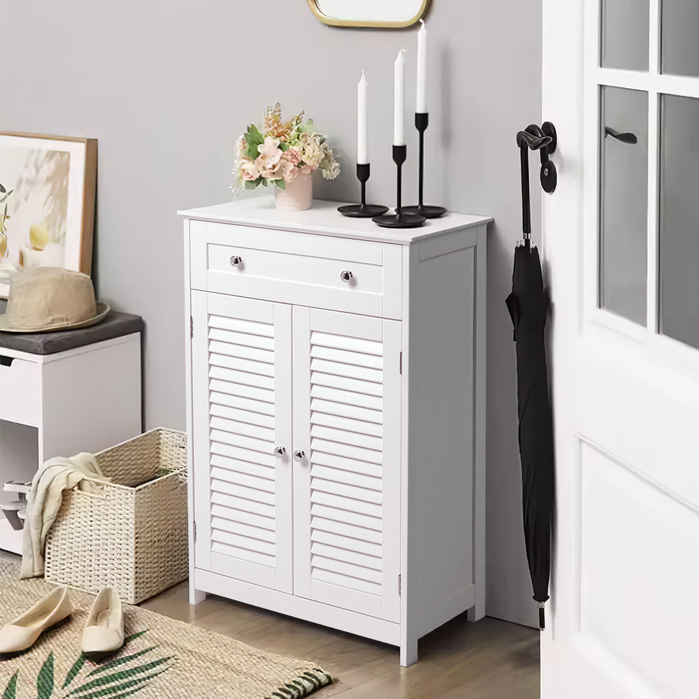 White Shutter Sideboard Cabinet