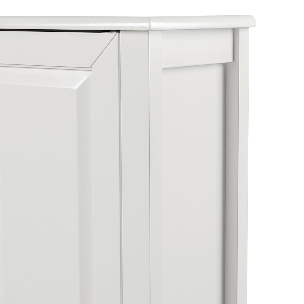 Raised Doors Over the Toilet Storage Cabinet with Shelf