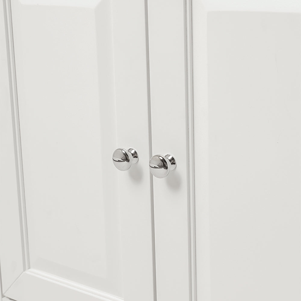 Raised Doors Bathroom Vanity Unit Under Sink Storage Cabinet