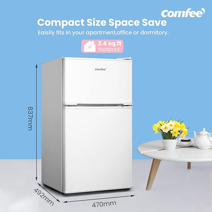 87L Under Counter Fridge Freezer