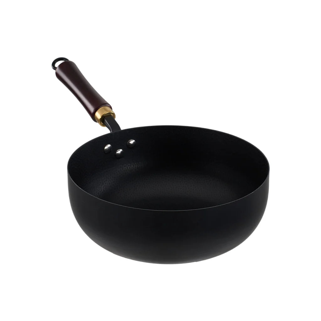 New Iron Wok with Handle