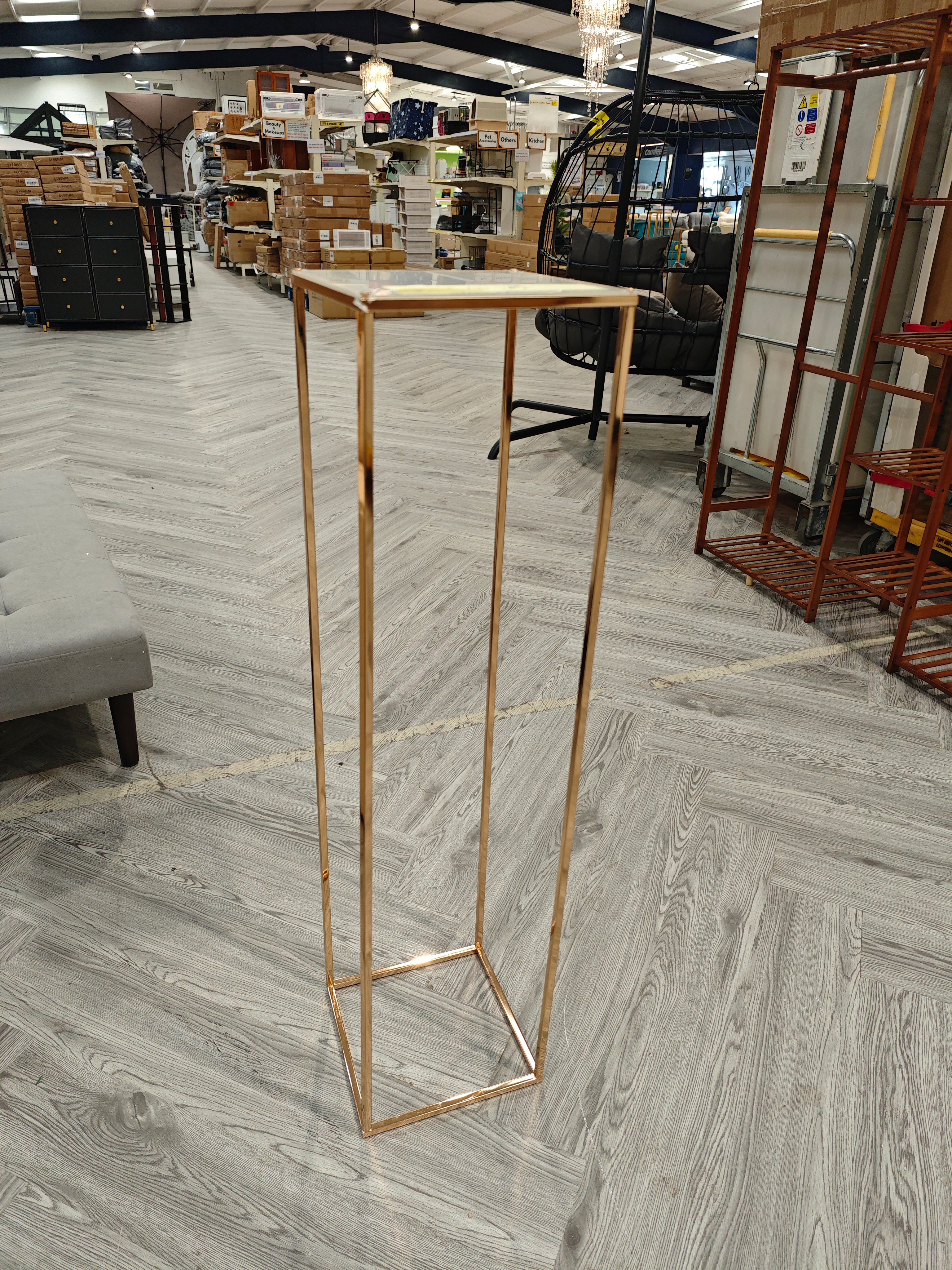 Gold Flower Vase Stand for Home Party Wedding Decorations