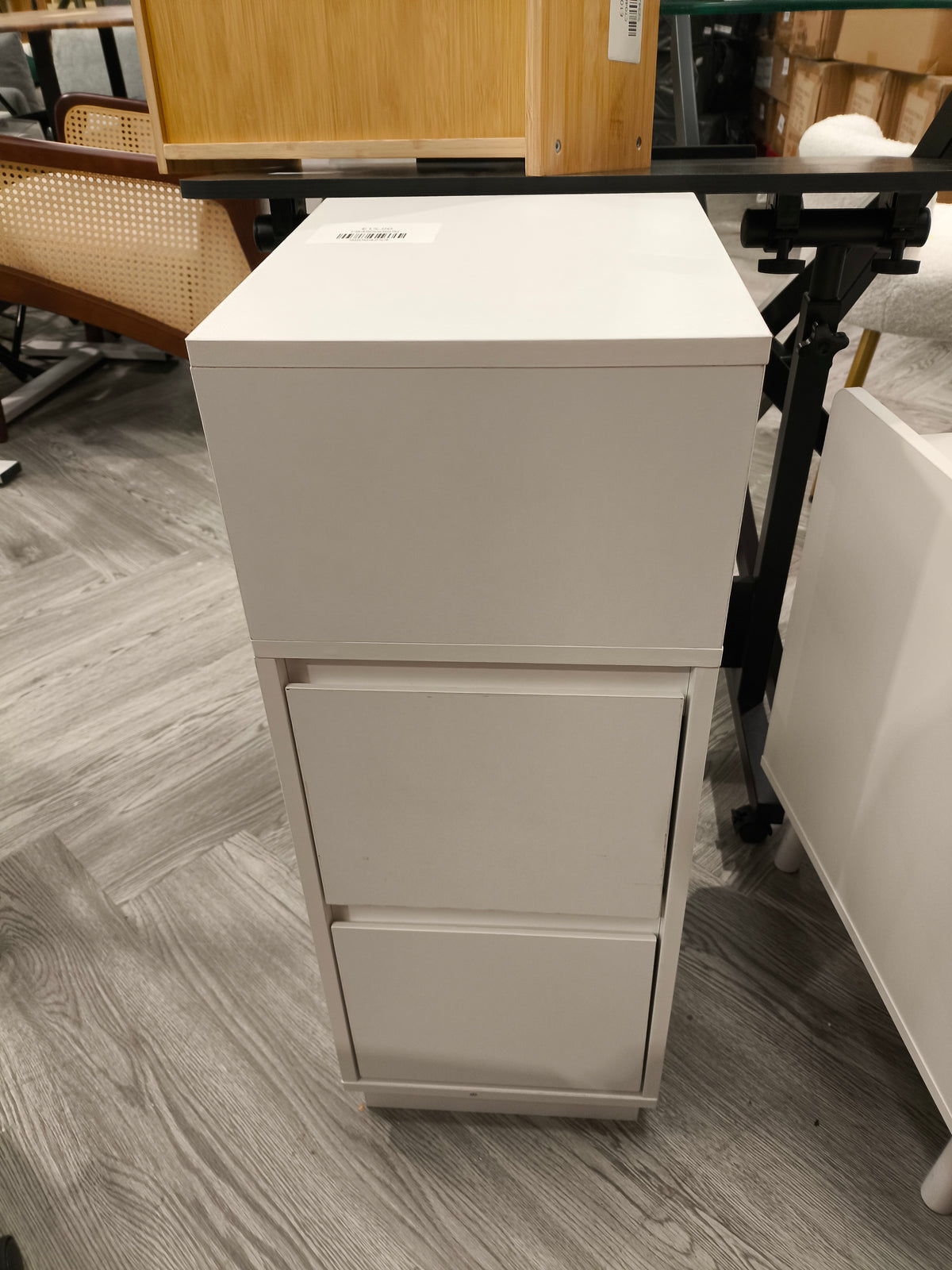 3 Tier Bedside table with 2 Drawers
