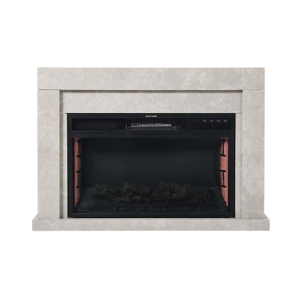 1KW / 2KW Rustic Electric Fireplace Mantel with Remote Control